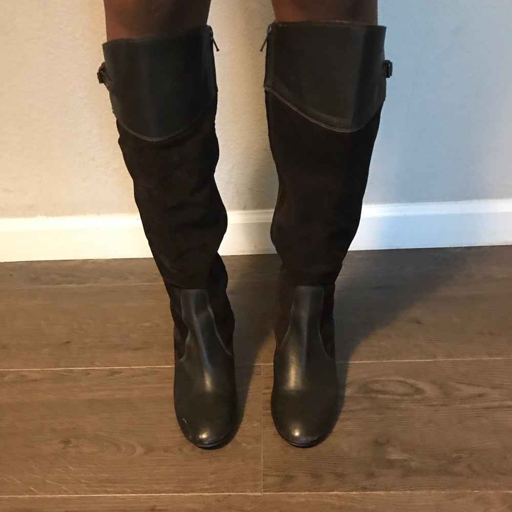 J. Crew Brown Suede Boots - size 9